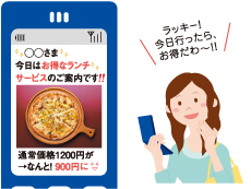 デコメールはお店を魅力的に伝える最高の手段! デコメールはお店を魅力的に伝える最高の手段!